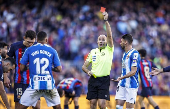 Lahoz chiar a făcut praf derby-ul » Record! Câte minute au fost irosite la Barcelona - Espanyol