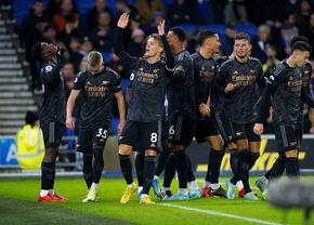 Arsenal, victorie pe terenul lui Brighton, în ultimul meci din 2022 pentru „tunari”» Cum arată clasamentul din Premier League