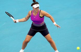 Bianca Andreescu, revenire fabuloasă la primul meci din 2023 » Era condusă cu 6-0, 5-2 de fostul lider mondial, dar a urmat un comeback de poveste