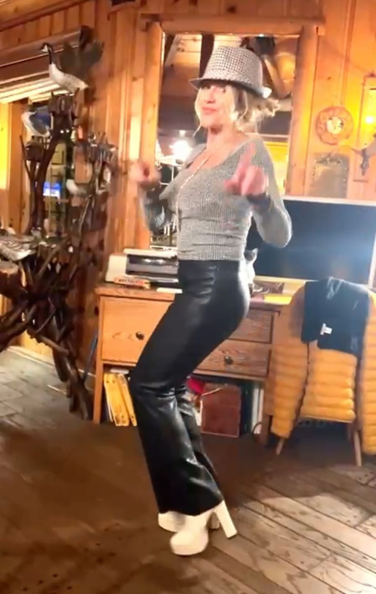 Nadia Comăneci a făcut show de Revelion