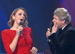 Florin Răducioiu, apariție de senzație de Revelion! A cântat în italiană alături de Andreea Marin