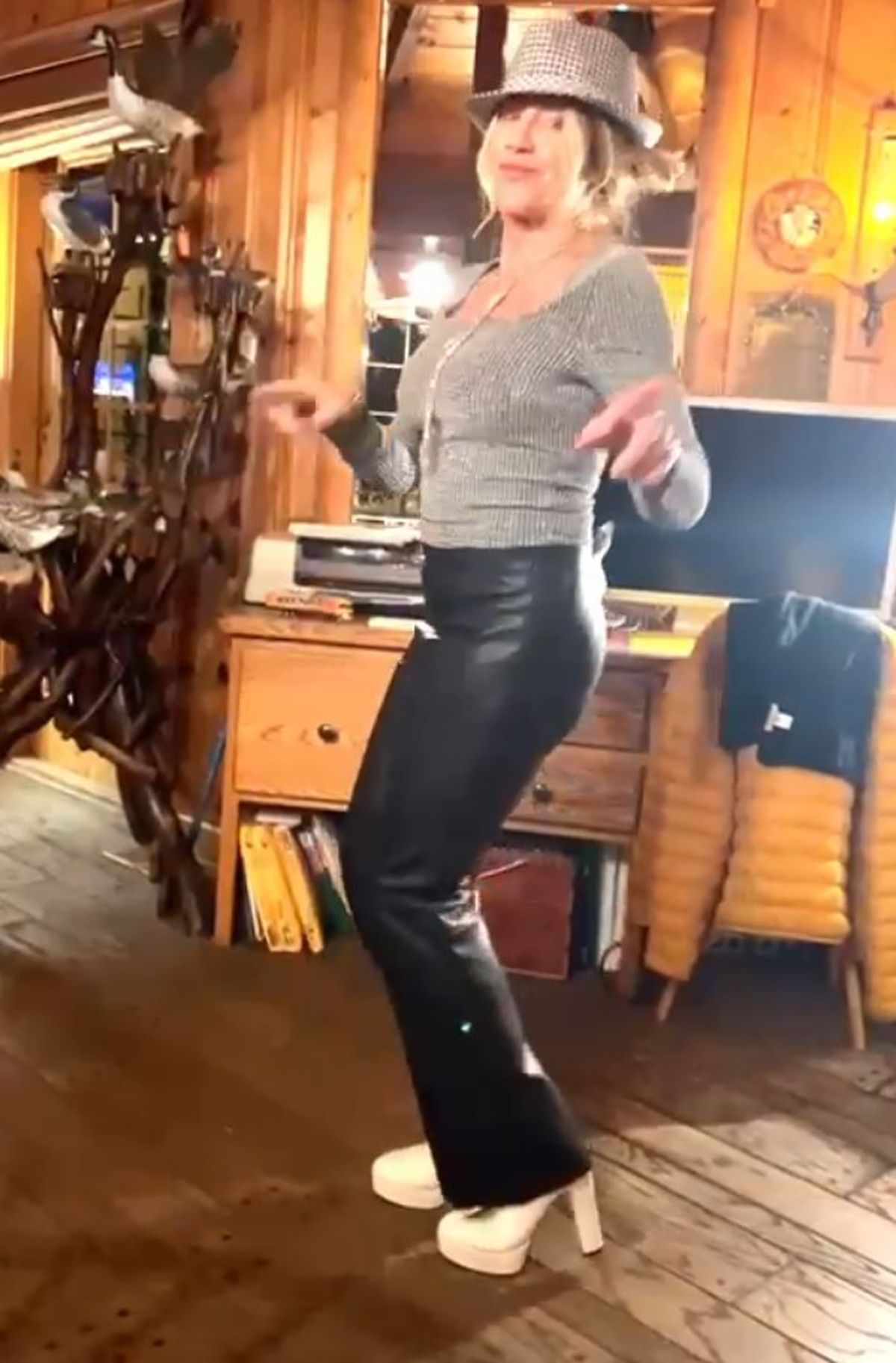 Nadia Comăneci a făcut show de Revelion