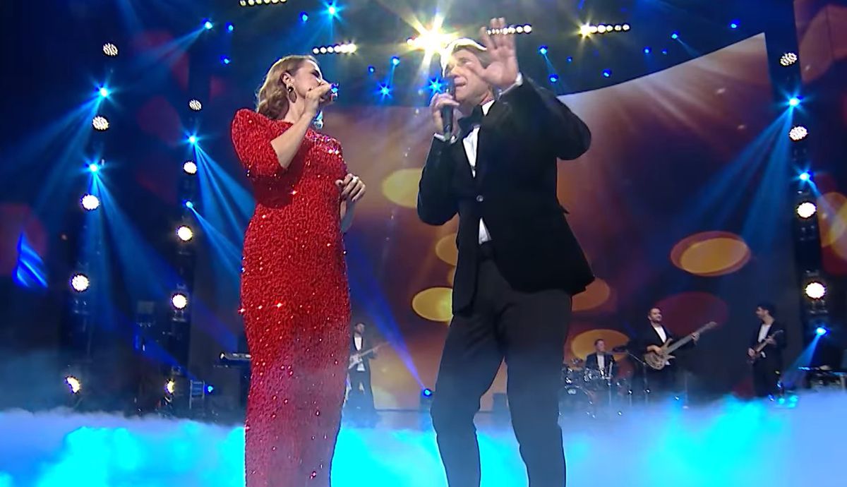 Florin Răducioiu, pe scenă de Revelion alături de Andreea Marin