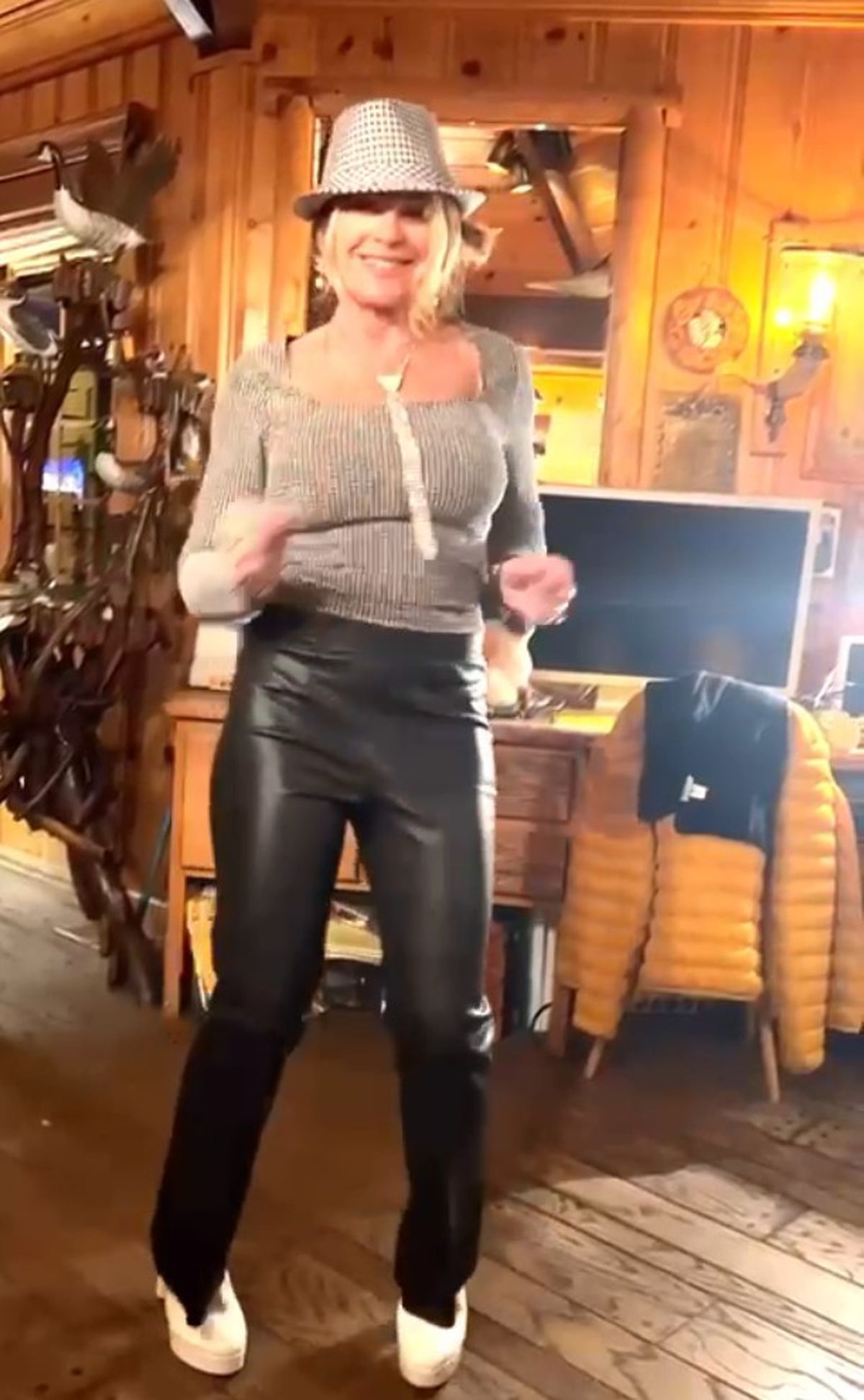 Nadia Comăneci a făcut show de Revelion