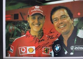 Amintiri prețioase cu Michael Schumacher: „Dave, îți mulțumesc pentru tot. Aș vrea să facem o poză”