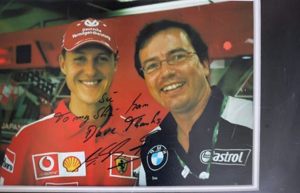 Amintiri prețioase cu Michael Schumacher: „Dave, îți mulțumesc pentru tot. Aș vrea să facem o poză”