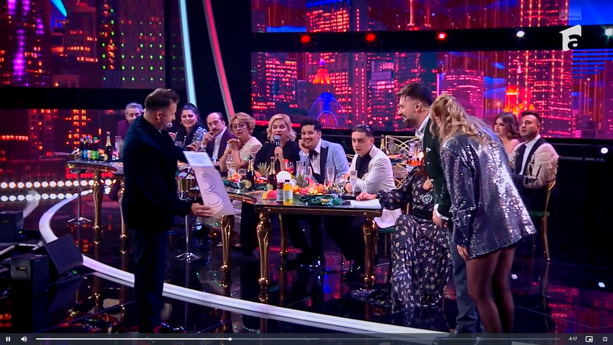 Audiențele din noaptea de Revelion » I-au adus în studio pe Răducioiu, Gardoș, Adi Ilie, Marius Niculae și Craioveanu, dar au fost surclasați