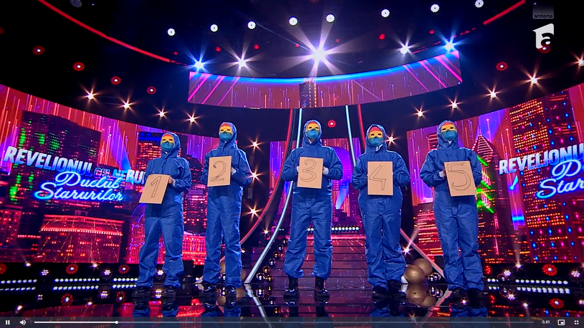 Audiențele din noaptea de Revelion » I-au adus în studio pe Răducioiu, Gardoș, Adi Ilie, Marius Niculae și Craioveanu, dar au fost surclasați