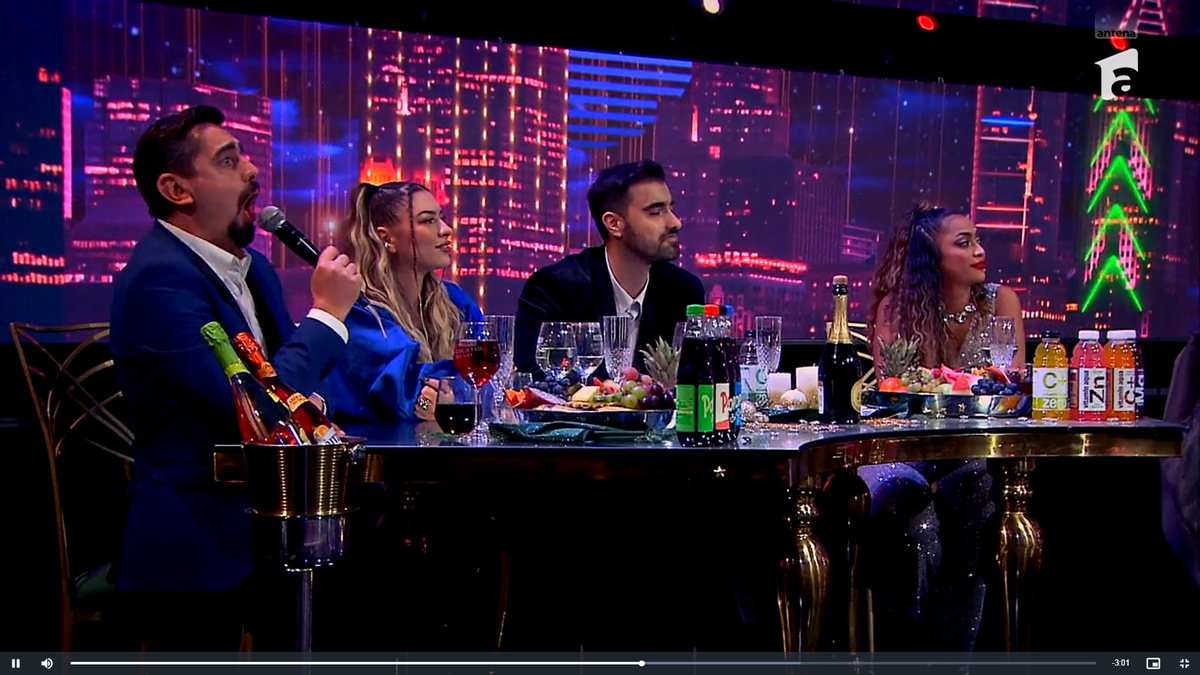 Audiențele din noaptea de Revelion » I-au adus în studio pe Răducioiu, Gardoș, Adi Ilie, Marius Niculae și Craioveanu, dar au fost surclasați