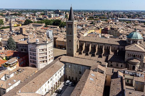 Panorama oraşului Parma, unde Man locuieşte de fix 4 ani de zile FOTO: Imago Images