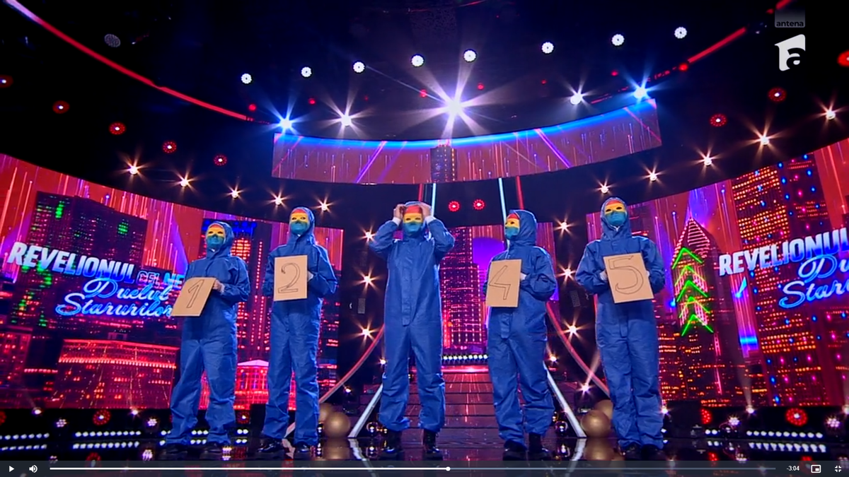 Audiențele din noaptea de Revelion » I-au adus în studio pe Răducioiu, Gardoș, Adi Ilie, Marius Niculae și Craioveanu, dar au fost surclasați