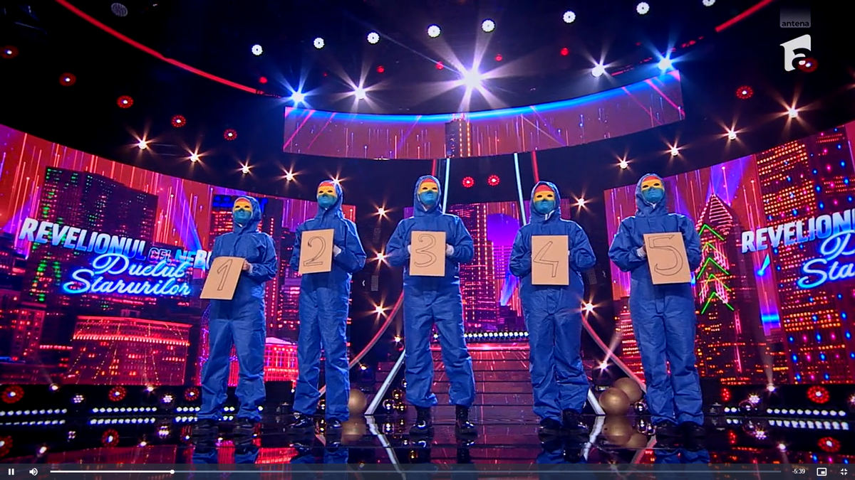 Audiențele din noaptea de Revelion » I-au adus în studio pe Răducioiu, Gardoș, Adi Ilie, Marius Niculae și Craioveanu, dar au fost surclasați