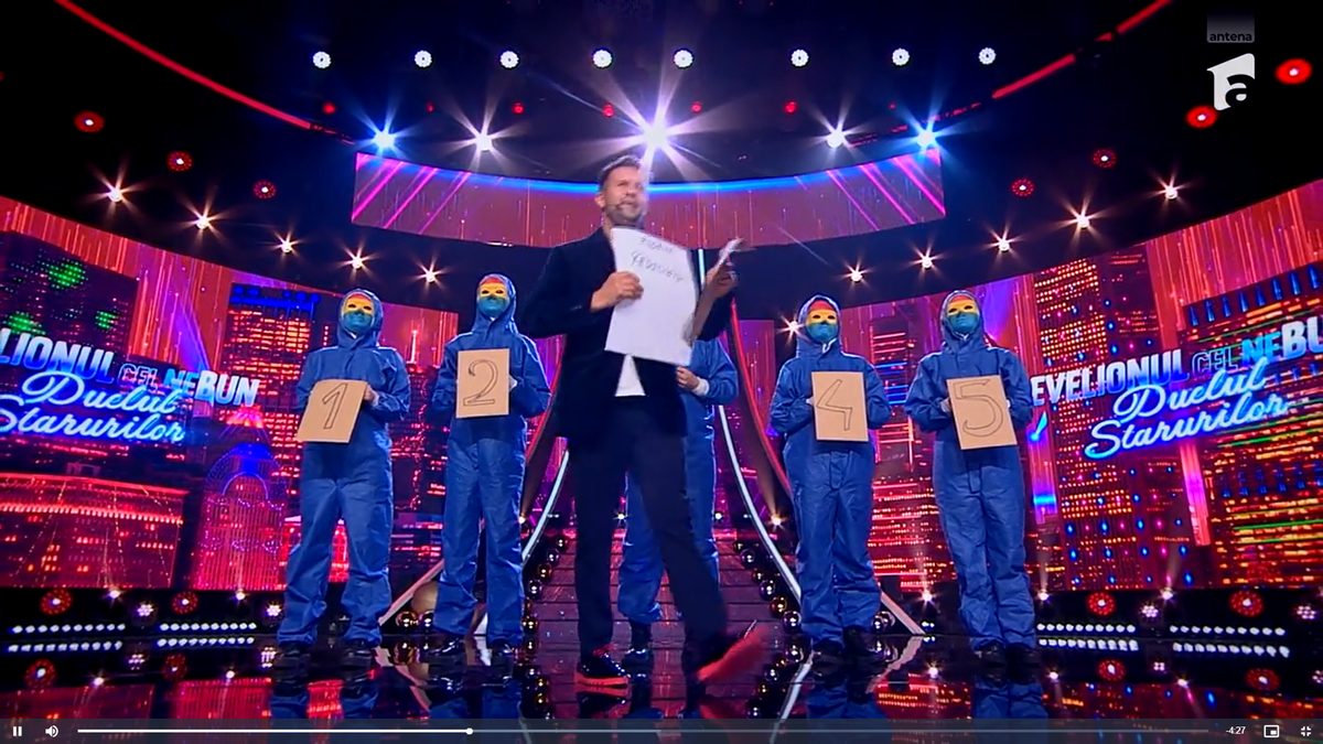 Audiențele din noaptea de Revelion » I-au adus în studio pe Răducioiu, Gardoș, Adi Ilie, Marius Niculae și Craioveanu, dar au fost surclasați