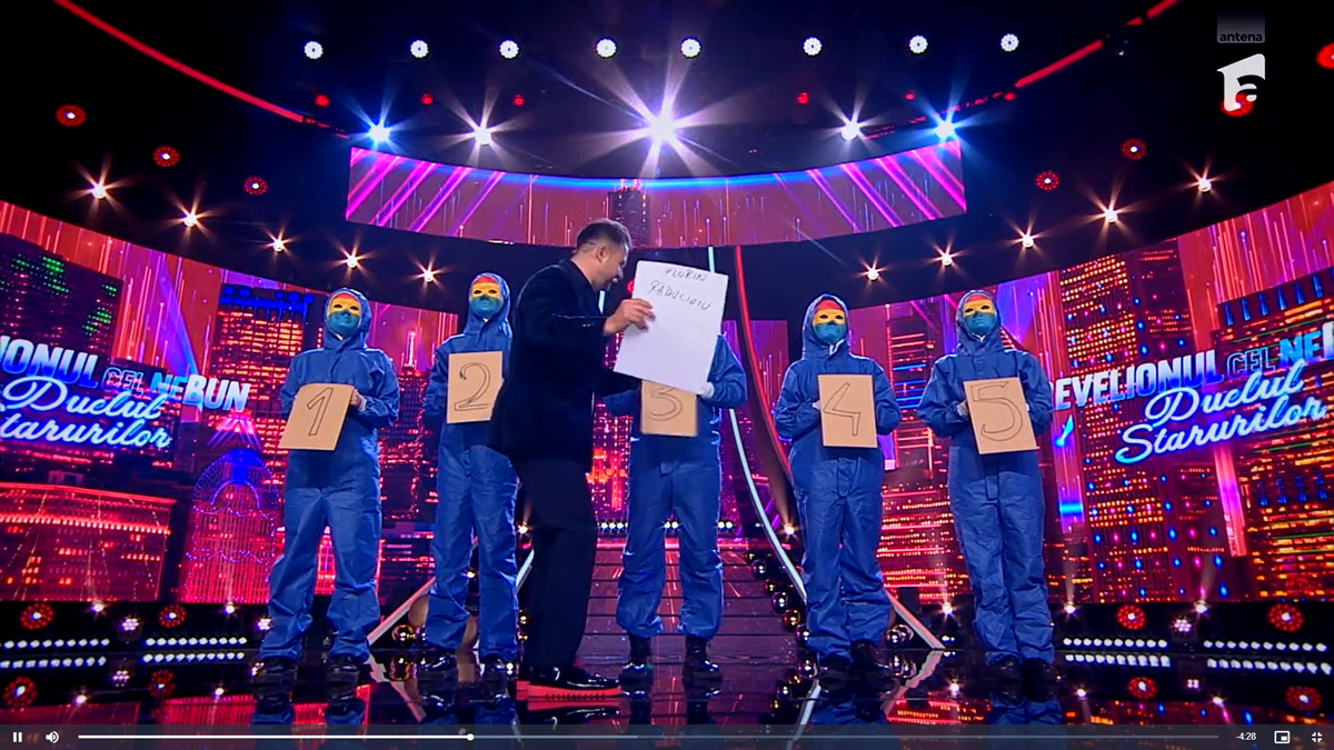 Audiențele din noaptea de Revelion » I-au adus în studio pe Răducioiu, Gardoș, Adi Ilie, Marius Niculae și Craioveanu, dar au fost surclasați