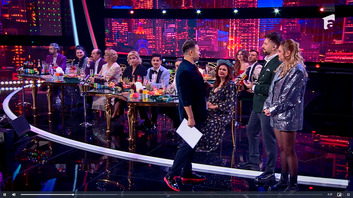 Audiențele din noaptea de Revelion » I-au adus în studio pe Răducioiu, Gardoș, Adi Ilie, Marius Niculae și Craioveanu, dar au fost surclasați