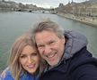 Florin Răducioiu și Andreea Albăstroiu. Foto: Instagram