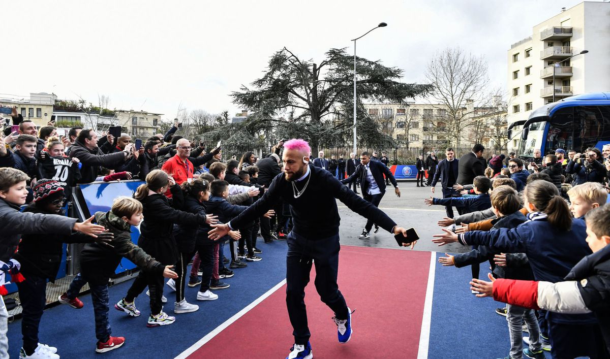 FOTO La asta nu se aștepta nimeni! Cum a apărut Neymar la meciul lui PSG cu Montpellier