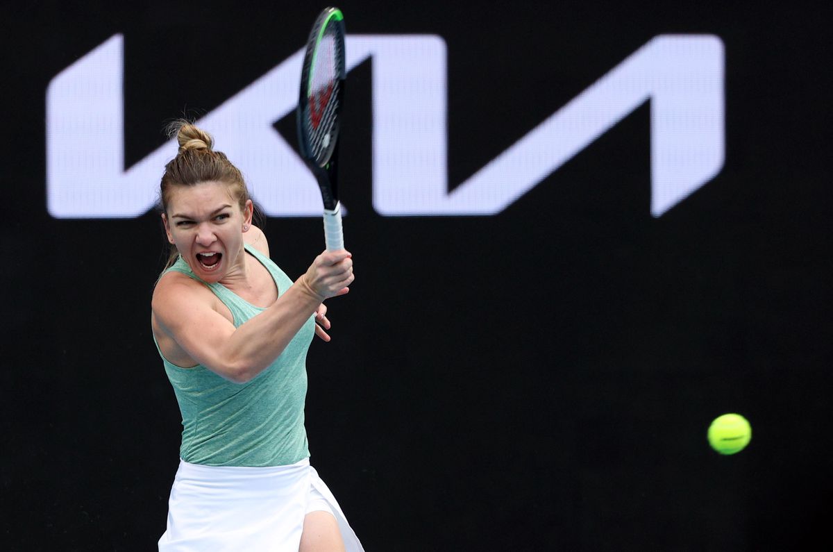Simona Halep, reacție nervoasă în meciul cu Potapova! Ce a țipat după o greșeală neforțată