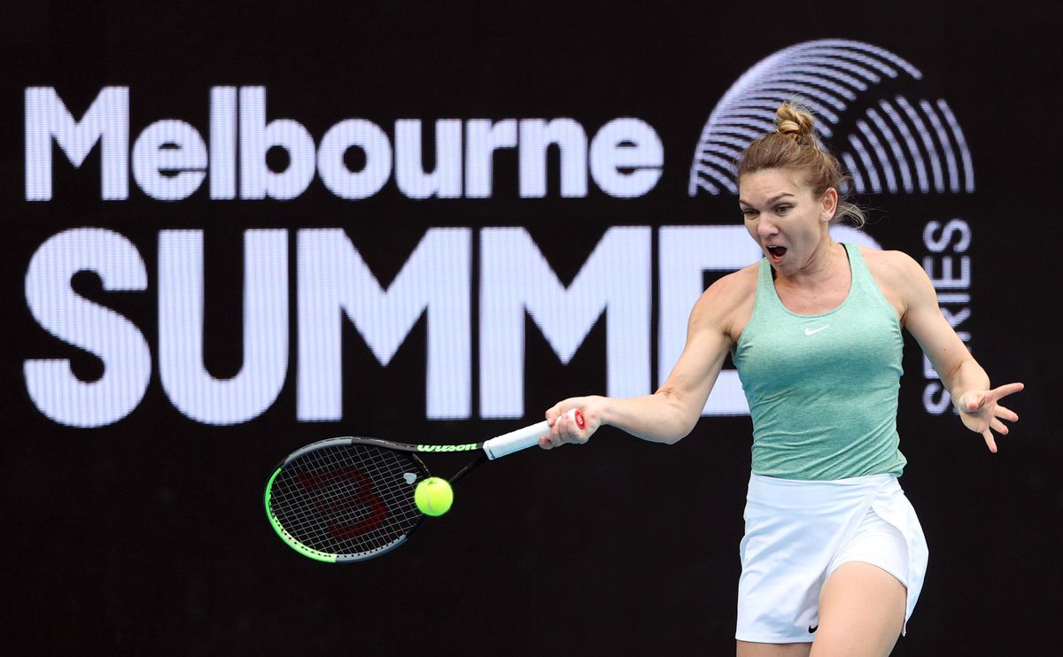 SIMONA HALEP - ANASTASIA POTAPOVA - Gippsland Trophy - 01.02.2021