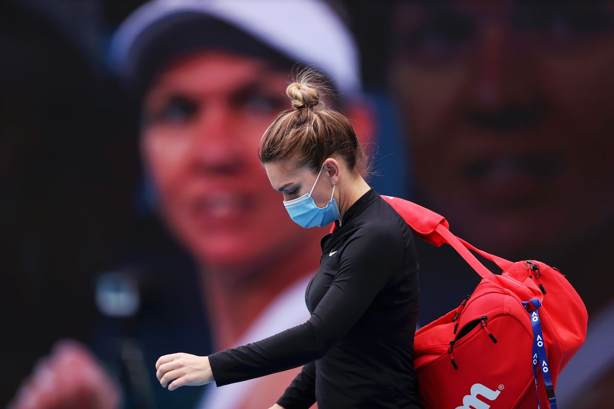 Simona Halep, reacție nervoasă în meciul cu Potapova! Ce a țipat după o greșeală neforțată