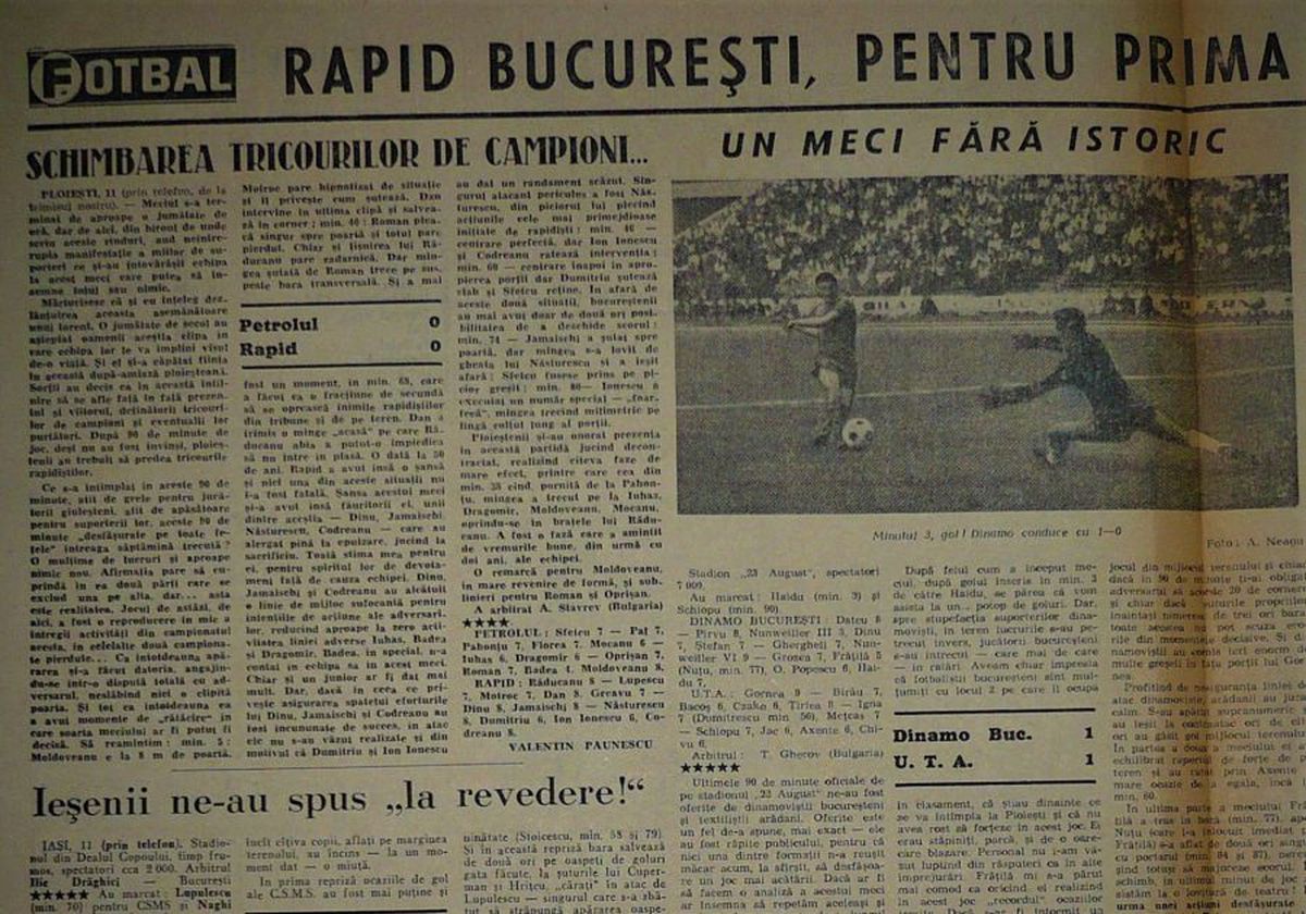 RETRO GSP » Teofil Codreanu a locuit în Ghencea, a început fotbalul la Steaua, a devenit legendă în Giulești și a ratat un transfer la Juventus