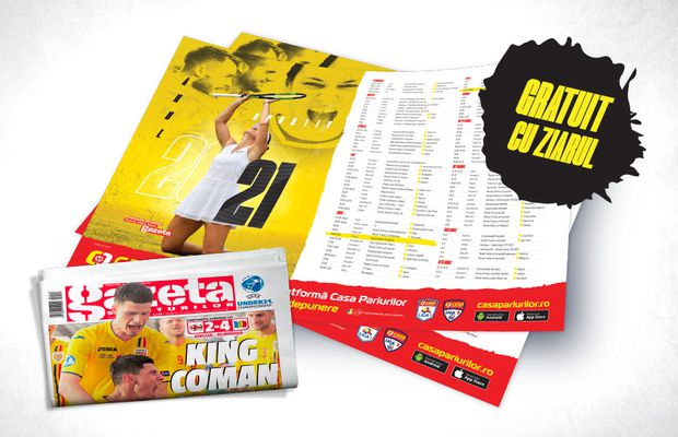 Anul Sportiv 2021, vineri, la chioșcurile de ziare, gratuit cu Gazeta Sporturilor