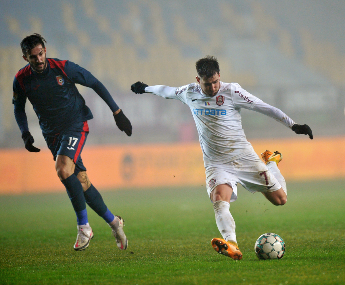 Chindia - CFR Cluj 0-1. VIDEO Campioana se impune printr-un penalty neclar și revine la un punct de FCSB! Clasamentul ACUM