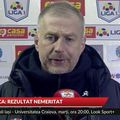 CFR Cluj a învins-o pe Chindia Târgoviște, scor 1-0, în ultimul meci al etapei cu numărul 20 din Liga 1. Edi Iordănescu (42 de ani) cere transferuri în compartimentul median al echipei.