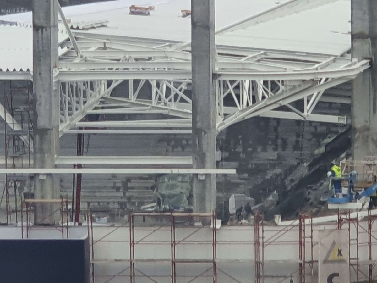 Lucrări arena Rapid 1 februarie 2021