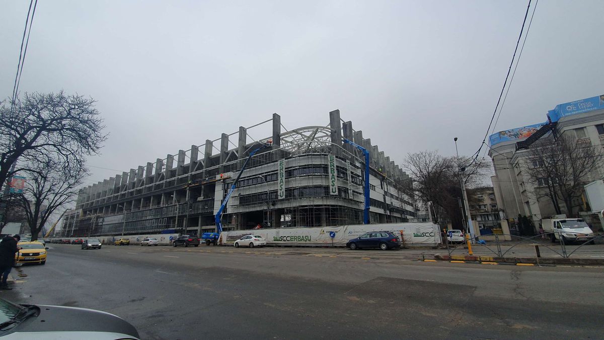 VIDEO + FOTO Arena din Giulești începe să strălucească! Imagini spectaculoase surprinse astăzi