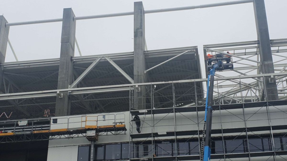 VIDEO + FOTO Arena din Giulești începe să strălucească! Imagini spectaculoase surprinse astăzi