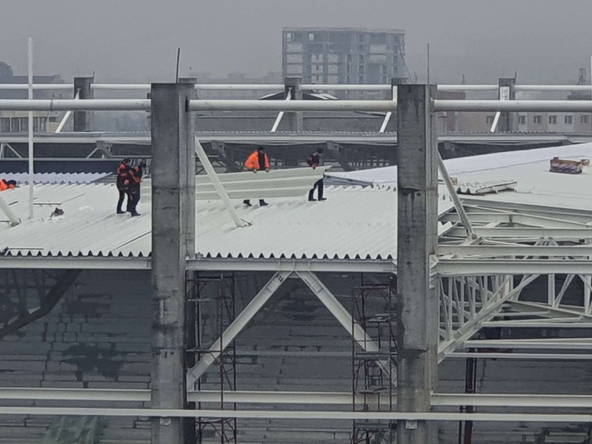 Lucrări arena Rapid 1 februarie 2021