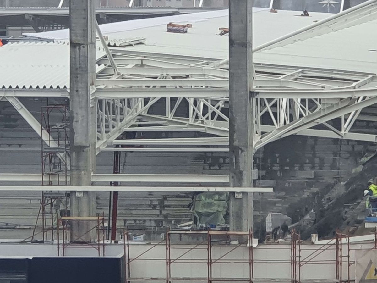Lucrări arena Rapid 1 februarie 2021