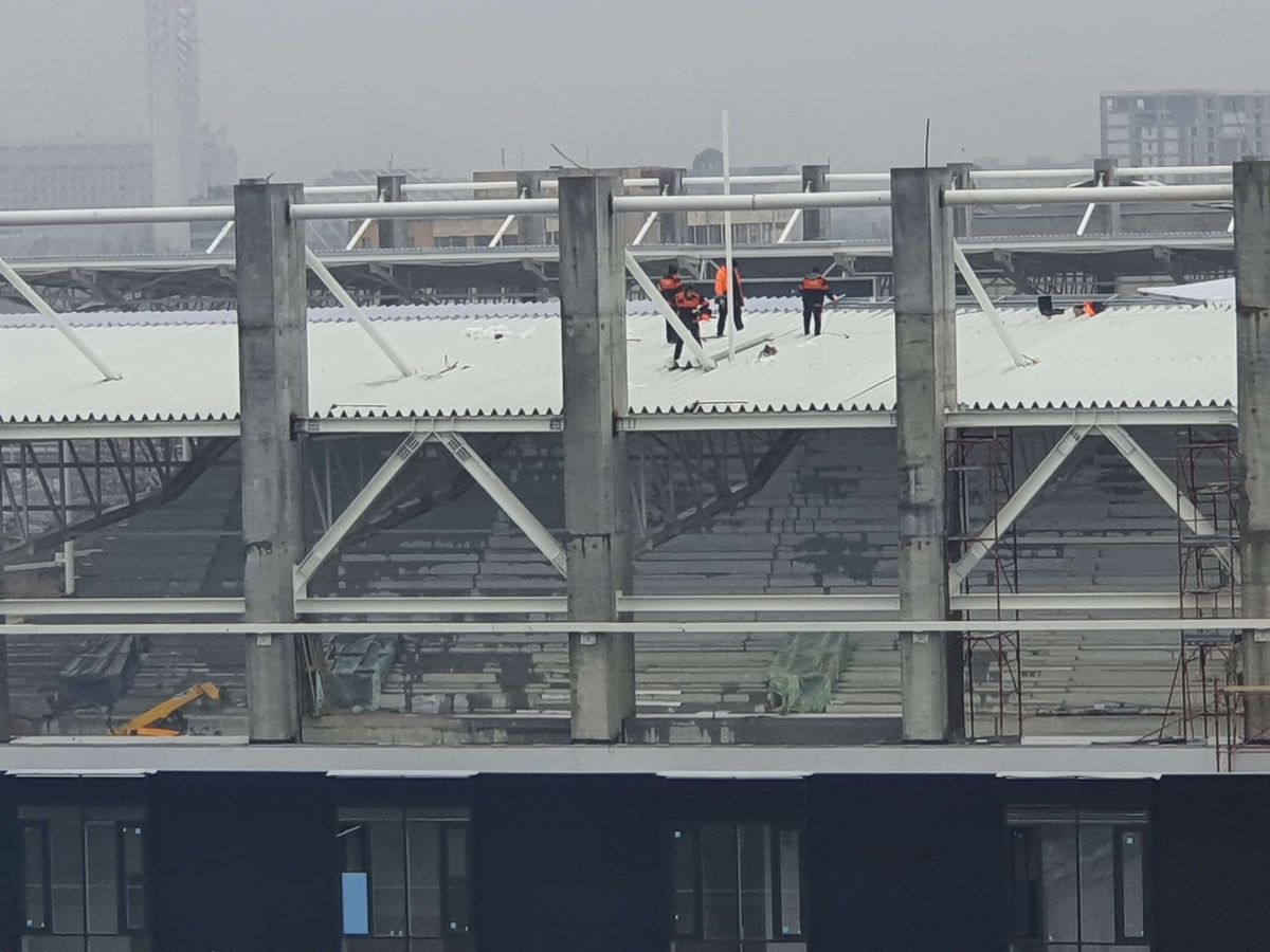 Lucrări arena Rapid 1 februarie 2021