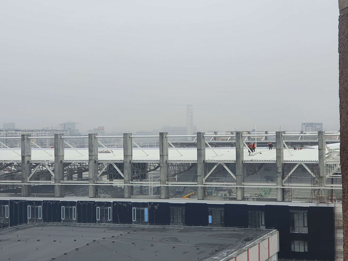 Lucrări arena Rapid 1 februarie 2021