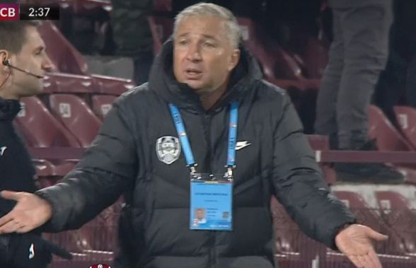 Cornel Dinu l-a taxat pe Dan Petrescu după criza de nervi din meciul cu Botoșani: „E o lipsă de autocontrol și de stăpânire de sine”