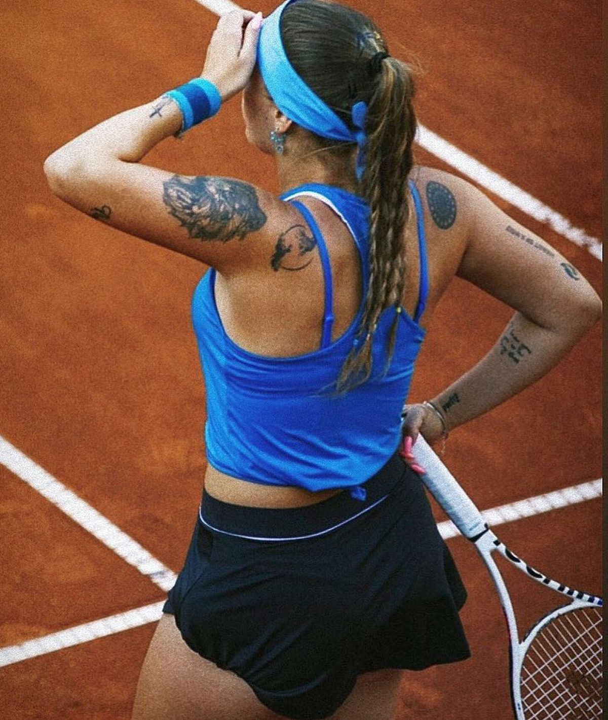 Andreea Prisăcariu - fotografii recente cu rebela tenisului românesc
