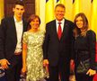 Victor Cornea, alături de Simona Halep, Klaus Iohannis și Carme Iohannis / Sursă foto: Instagram@victorcornea
