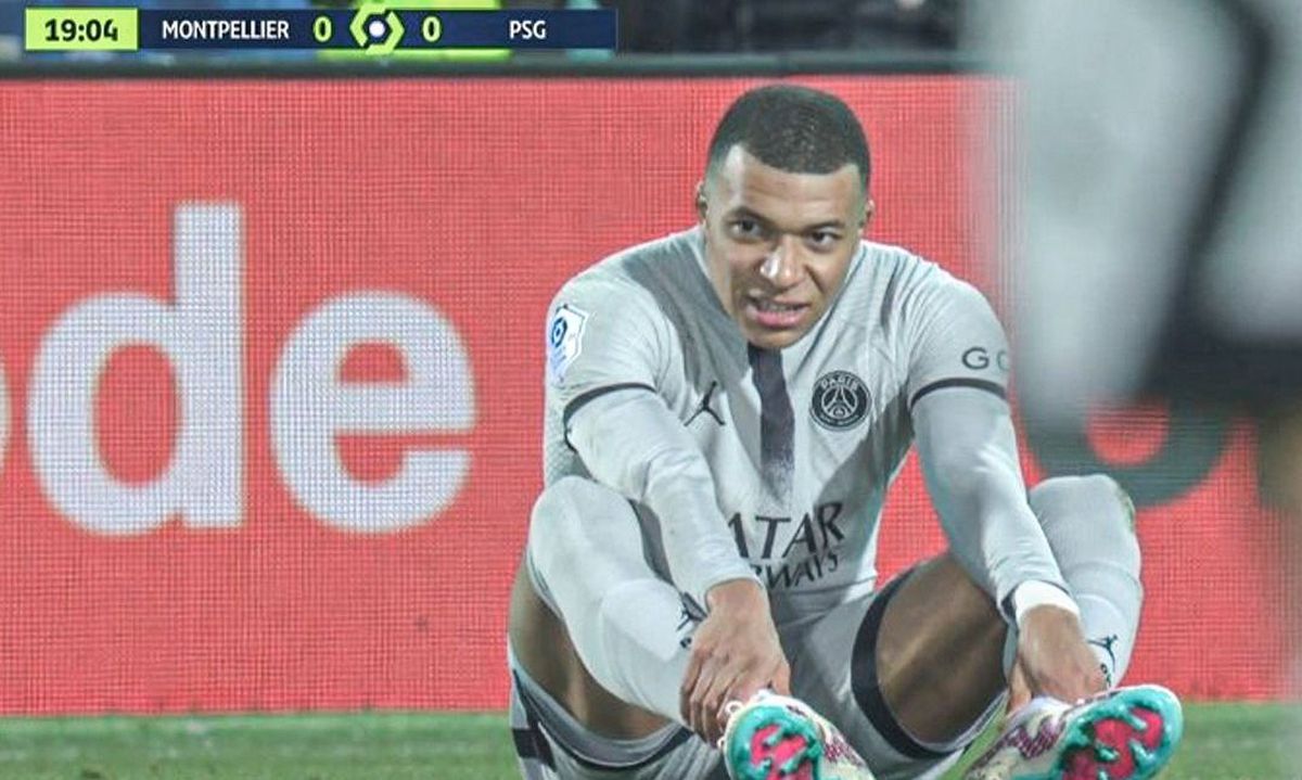 FOTO Ratare Mbappe cu Montpellier