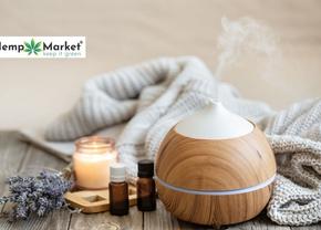 Aromaterapie cu ulei de canabis - rasfat pentru minte si corp