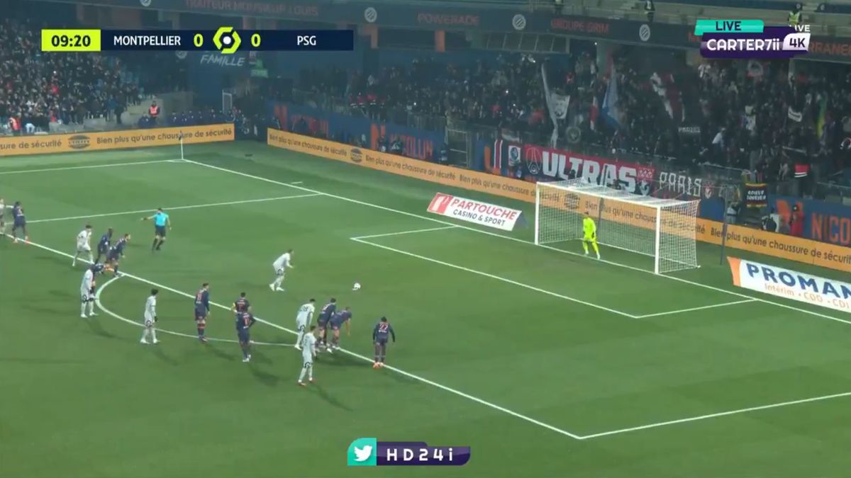 FOTO Ratare Mbappe cu Montpellier