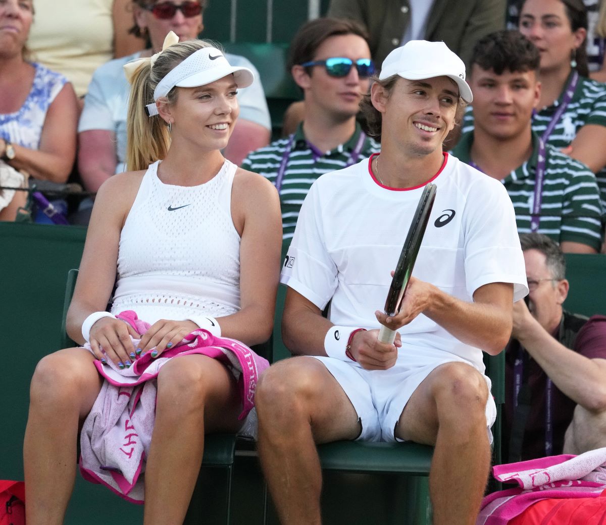 Alex de Minaur și Katie Boulter