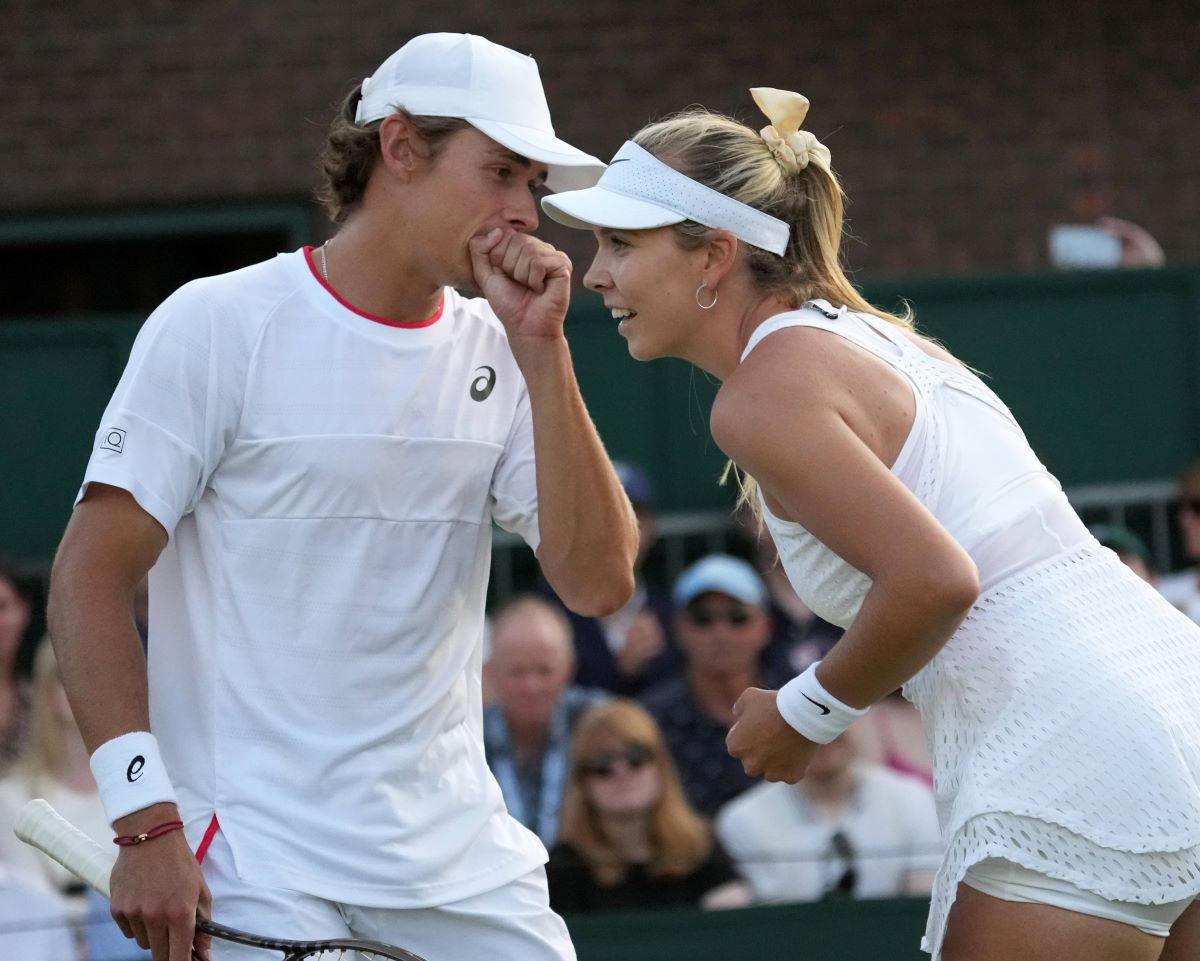 Alex de Minaur și Katie Boulter