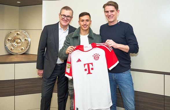 Transfer de „Deadline Day” la Bayern Munchen: „Am venit să cresc la unul dintre cele mai mari cluburi ale lumii”