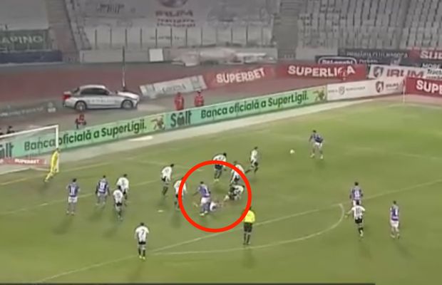 Faza care a declanșat nervii giuleștenilor la meciul cu U » Au avut penalty, dar arbitrii au închis ochii