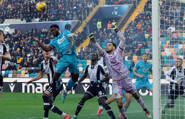 Răzvan Sava, din nou titular la Udinese! Ce notă a primit românul