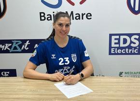 Handbalista maghiară medaliată cu bronz la Euro 2024 a fost prezentată în „Liga Florilor”