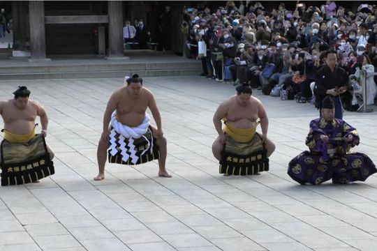 Yokozuna, protagonistul unei ceremonii „mistice” la Tokyo