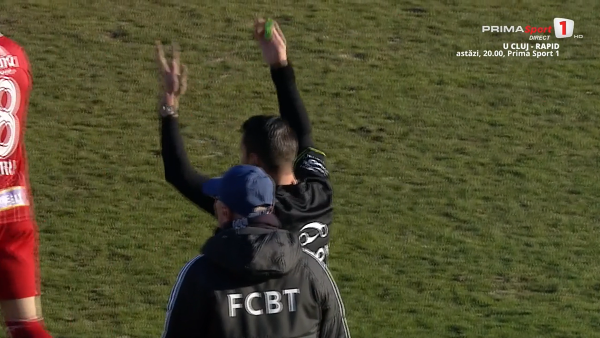 FC Botoșani - Sepsi, gafă arbitru