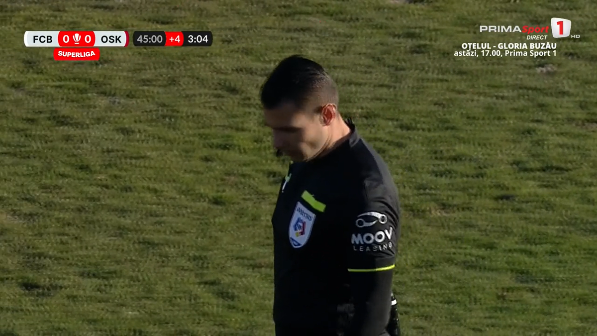 FC Botoșani - Sepsi, gafă arbitru